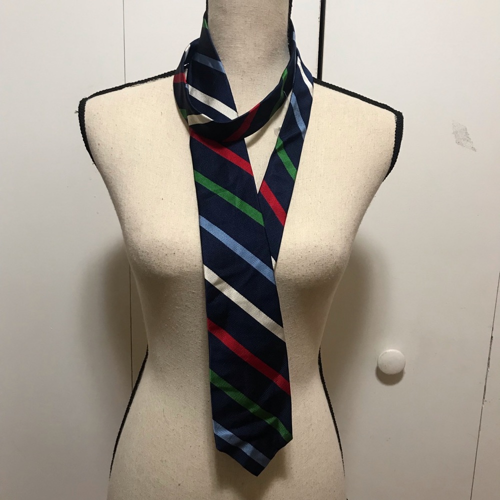 Brooks Brothers Men’s Tie 100% Silk - Picture 3 of 5